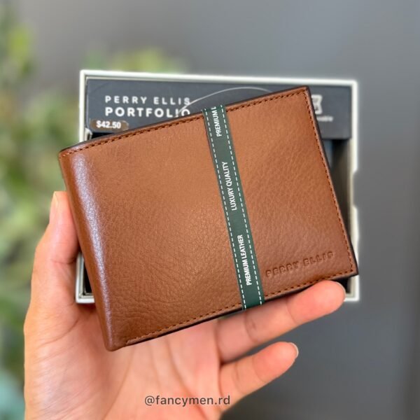 Billetera Perry ellis camel