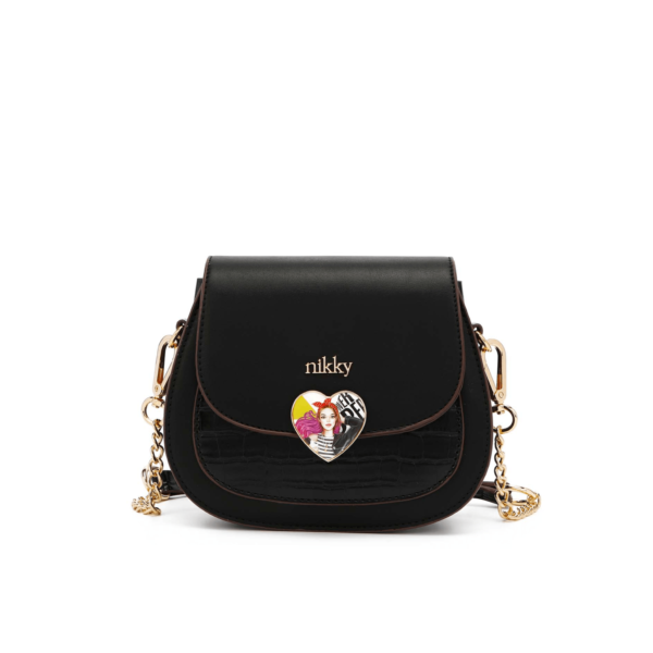 Cartera Crossbody Nikky Nk12333 negra