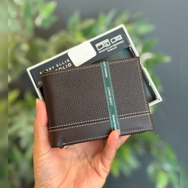 Billetera Perry Ellis Marron DfT