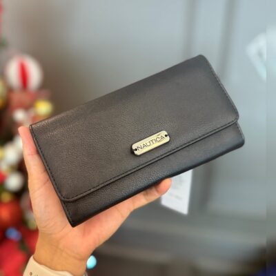 Monedero Nautica Money Manager RFID Negro