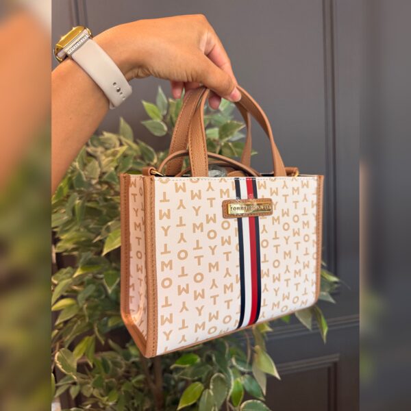 Mini Cartera Tommy Hilfiger Beige 2B2