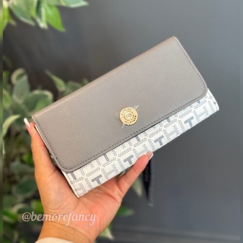 Monedero Tommy Hilfiger Gris FGT