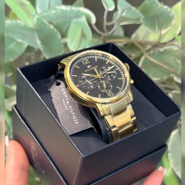 Reloj Tommy Hilfiger 1710701 Dorado 44mm