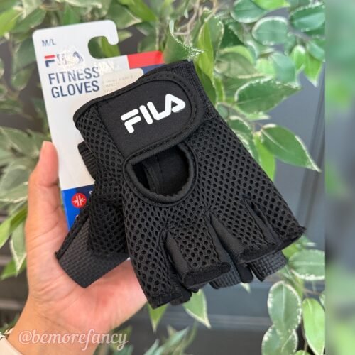 Guantes de Gimnasio para mujer FILA Negro