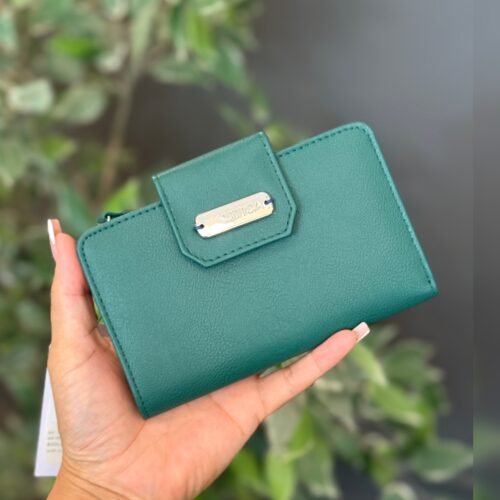 Monedero Nautica RFID 6plg Verde