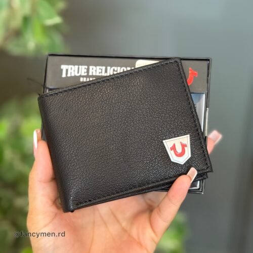 Billetera True Religion Bifold Negra qrt