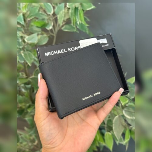 Billetera Michael Kors Bifold Negra bcc