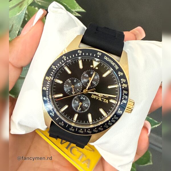 Reloj Invicta Aviator 45mm 38404 Silicone