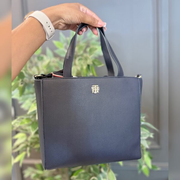 Cartera Mediana Tommy Hilfiger Azul RSx