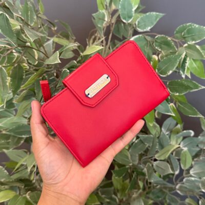 Monedero Nautica Rojo Peq rd32