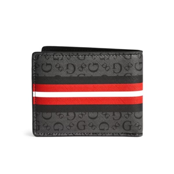 billetera Slim Logo Striped