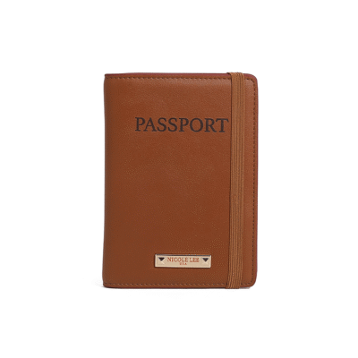 Portapasaporte Nicole Lee Marron