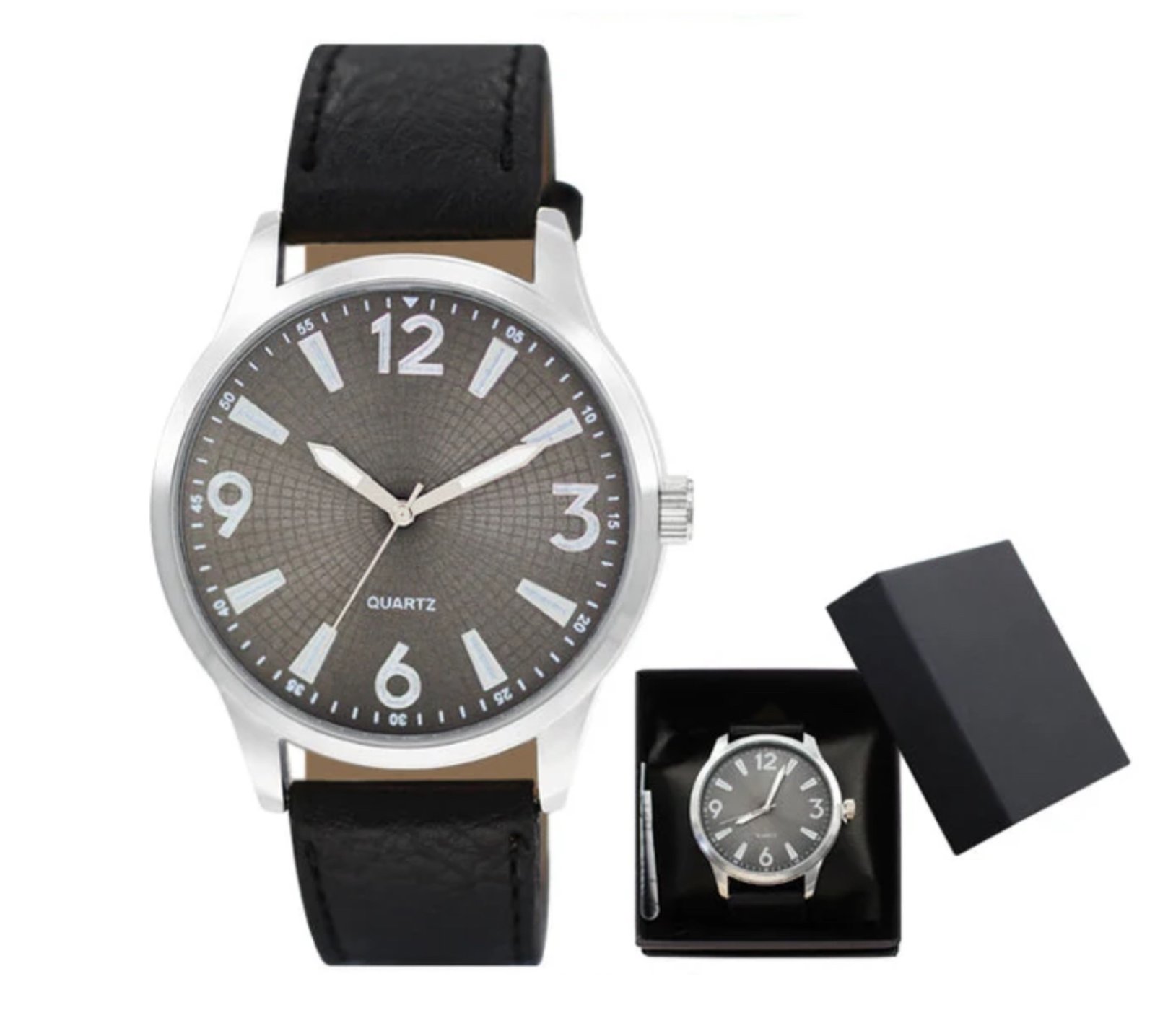 Reloj Montres Carlo 53821 Negro con Plateado - Imagen 3