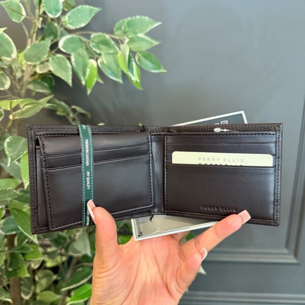 Billetera Perry Ellis Bifold Marron hgd