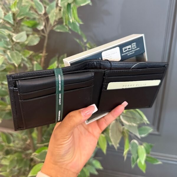 Billetera Perry Ellis Bifold Negra ty