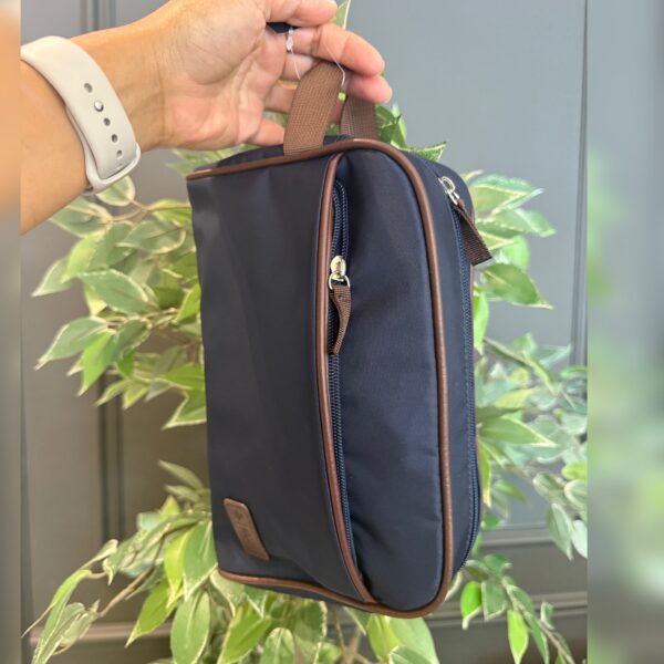 Neceser Bulto de Mano Penguin en canvas Azul