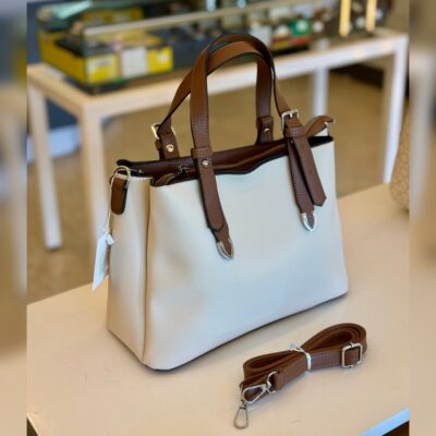 Cartera Mediana 25078 Beige