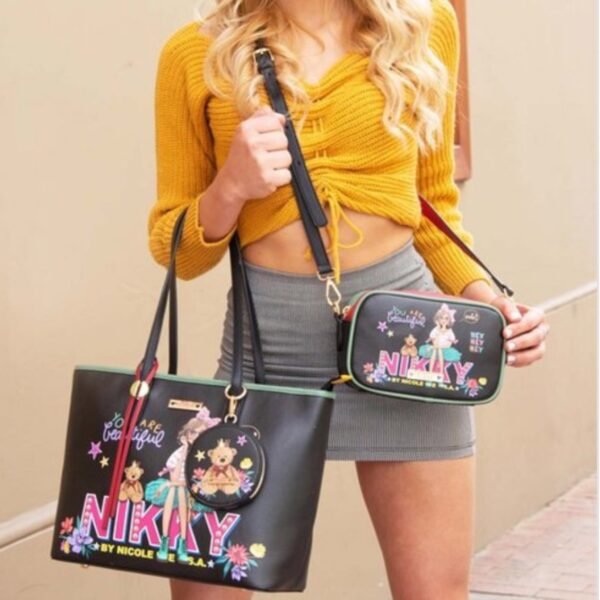 Set de Cartera Nikky EYE CONTACT