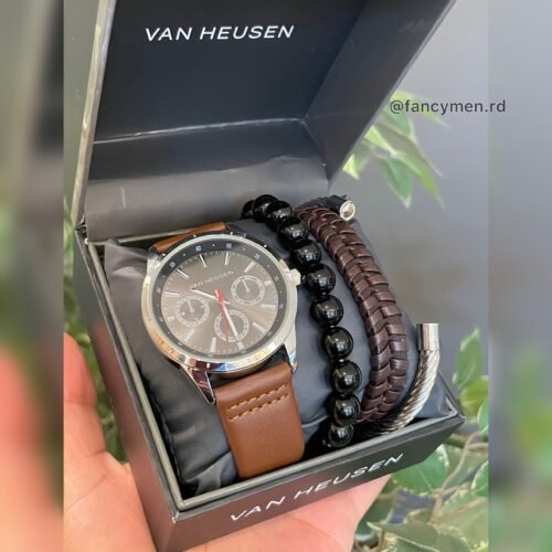 Set de Reloj Van Heusen con Pulseras