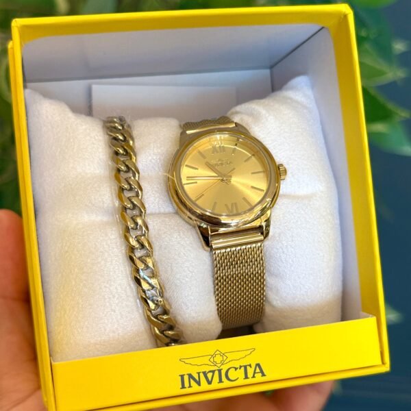 Set Reloj Invicta Angel con pulsera 48250