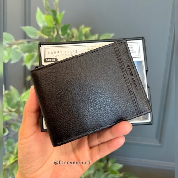 Billetera Perry Ellis Bifold Marron LM