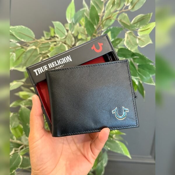 Billetera True Religion negra