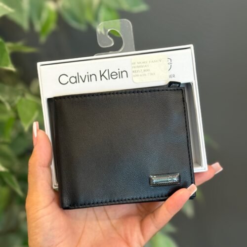 Billetera Calvin Klein Bifold Negra rv