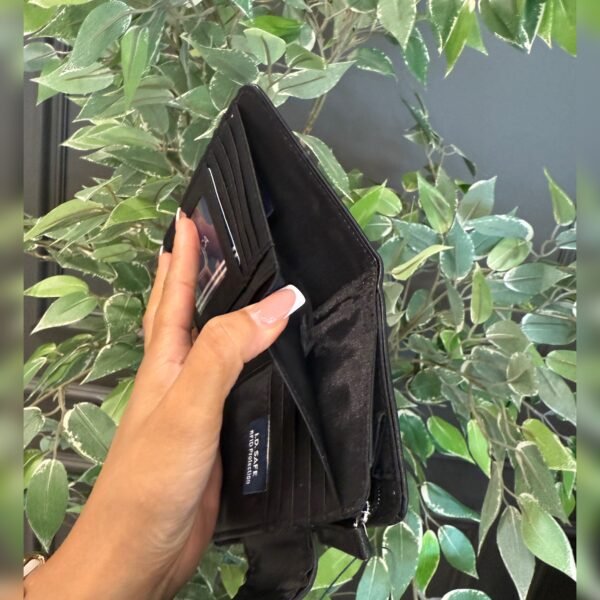 Monedero Nautica RFID 6plg Negro