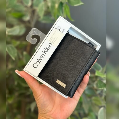 Billetera Calvin Klein Trifold VN Negra