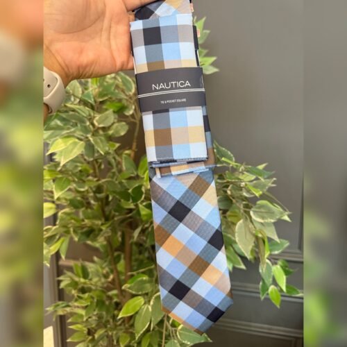 Set de Corbata y Pañuelo Nautica NH