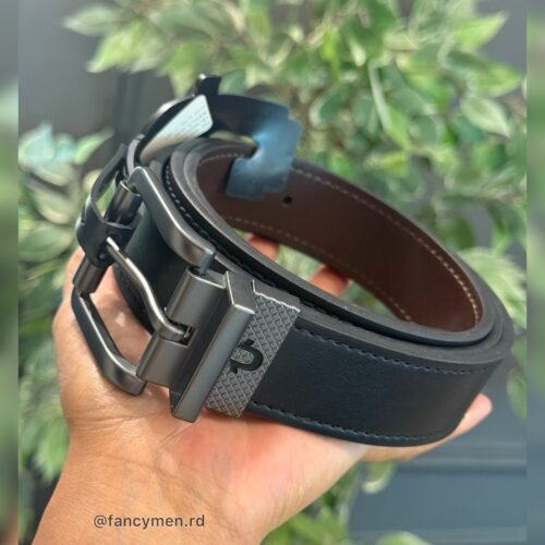 Correa True Religion Reversible de Negro a Marron TH