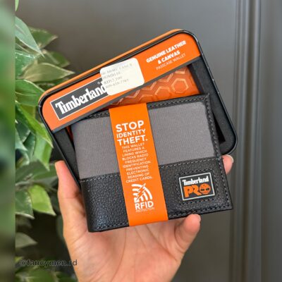 Billetera Bifold Timberland Canvas PR51 Negra