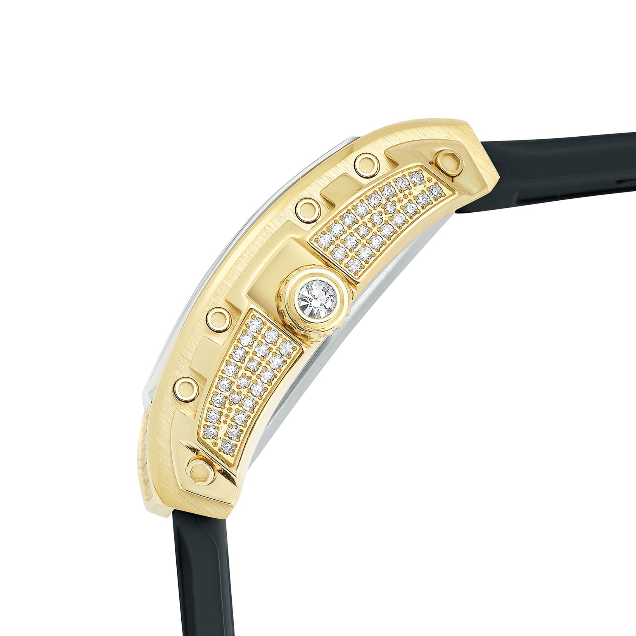 Reloj Giorgio Milano Regina 242 silicon Strap Negro - Imagen 4