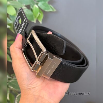 Correa Perry Ellis Reversible De Negro NG16