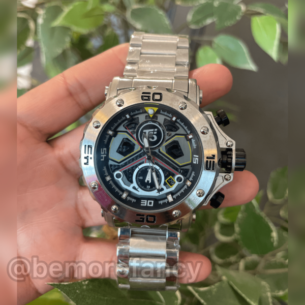 Reloj t5 Chronograph acero inoxidable