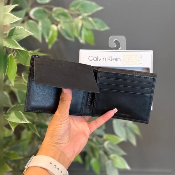 Billetera Calvin Klein Bifold Negra rv