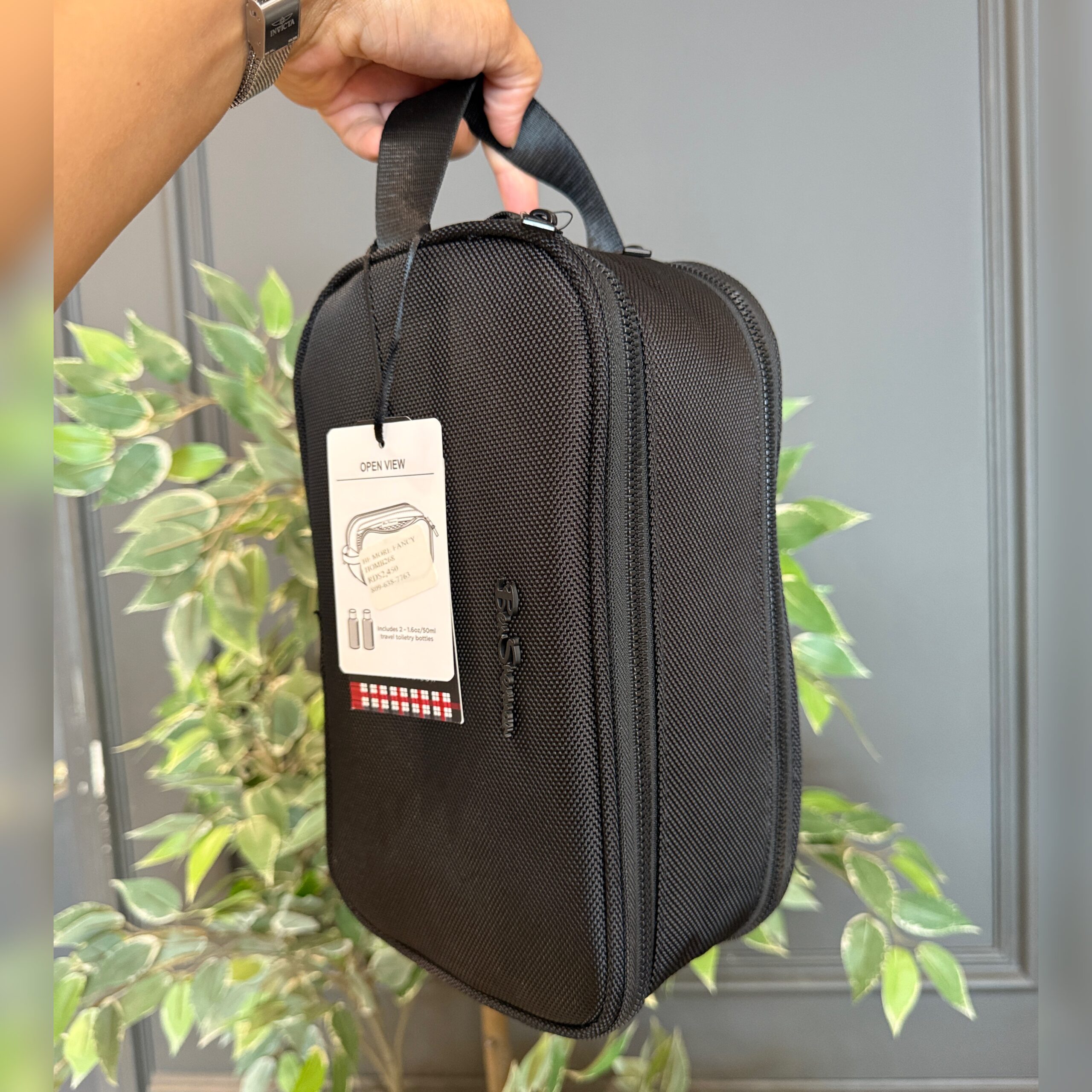 Neceser Ben Sherman Negro polyester - Imagen 2