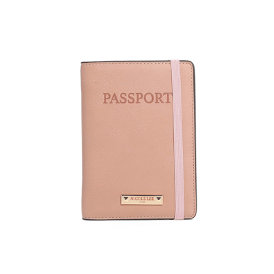 Portapasaporte Nicole Lee Rosa
