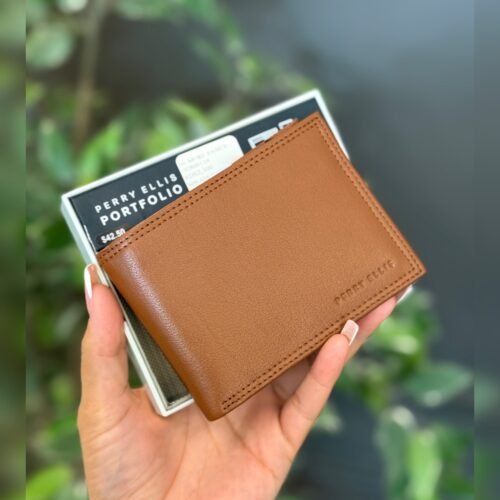 Billetera Perry Ellis Bifold Camel RF5