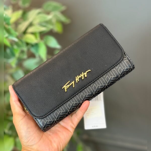 Monedero Tommy Hilgiger Wl Negro