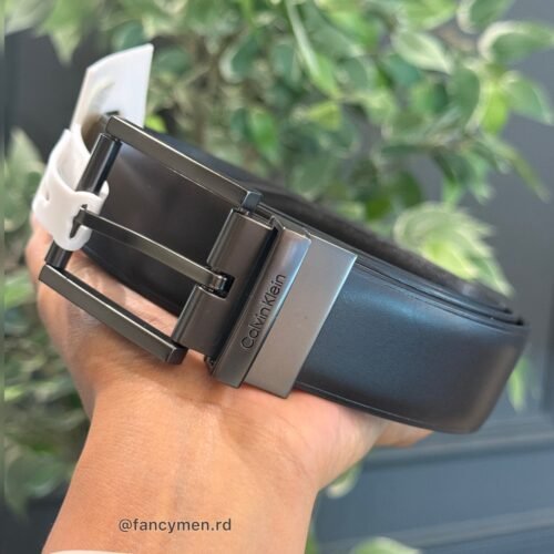 Correa Calvin Klein Reversible Marron a Negro TG