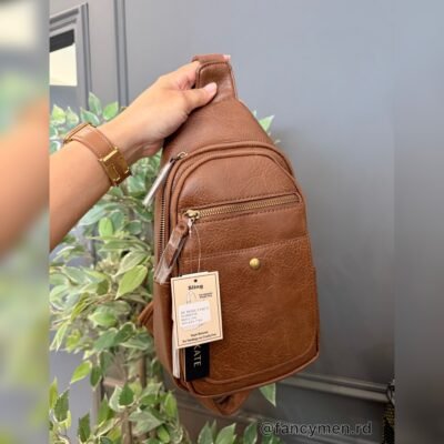Mochila cruzada Olivia en Leather