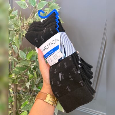 Set de Medias Nautica negras. Nt34