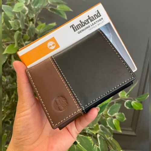 Billetera Timberland Trifold doble tono