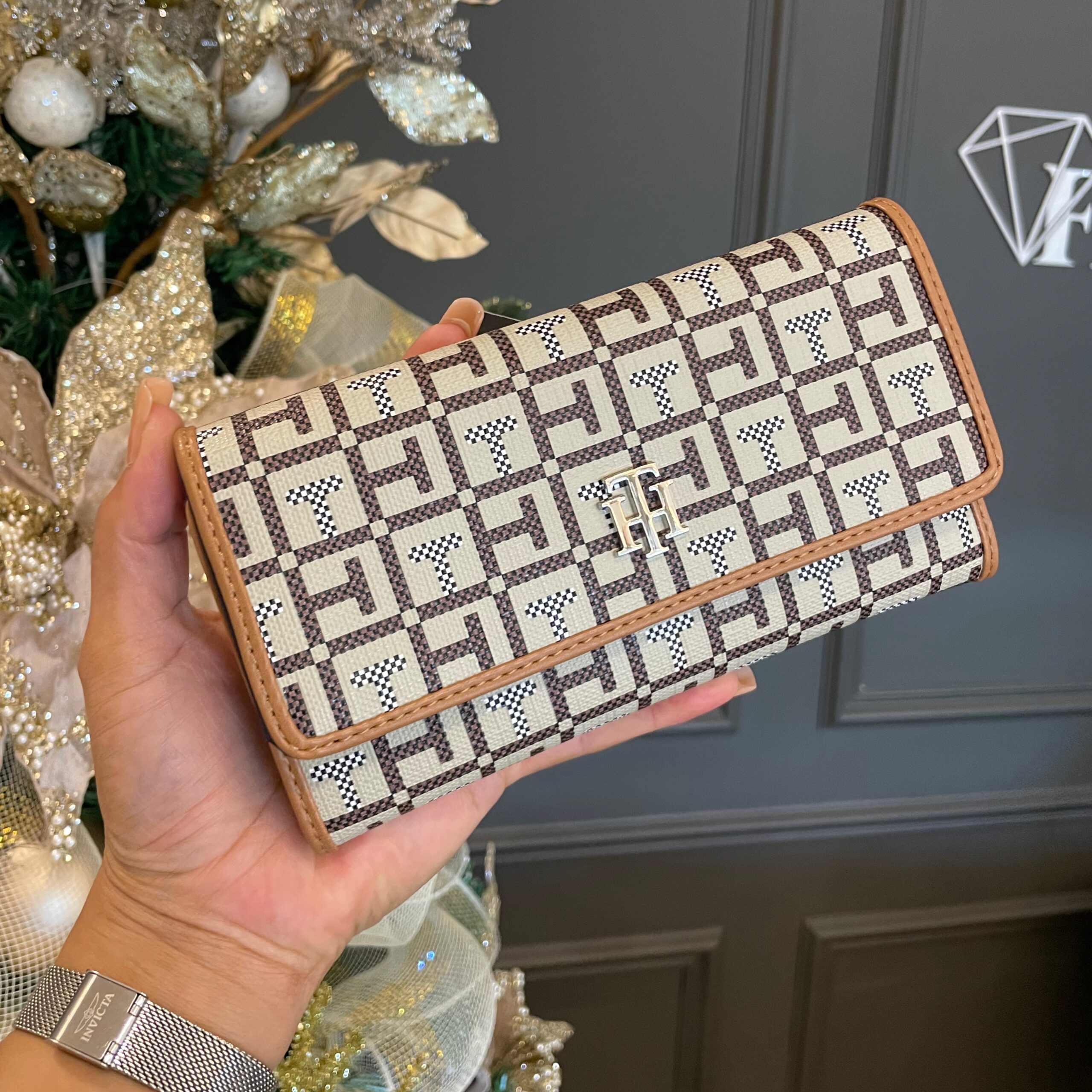 Monedero Tommy Hilfiger Logo THJ