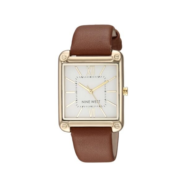 Reloj Nine West Square Marron