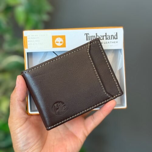 Billetera Timberland Money Clip Marrón