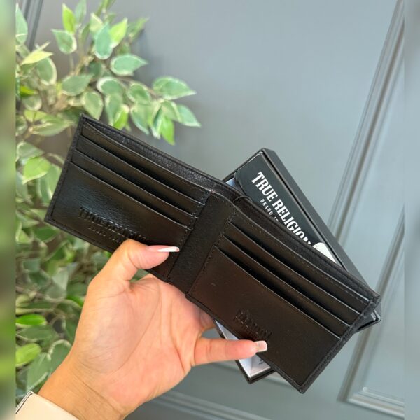 Billetera True Religion Negra bifold