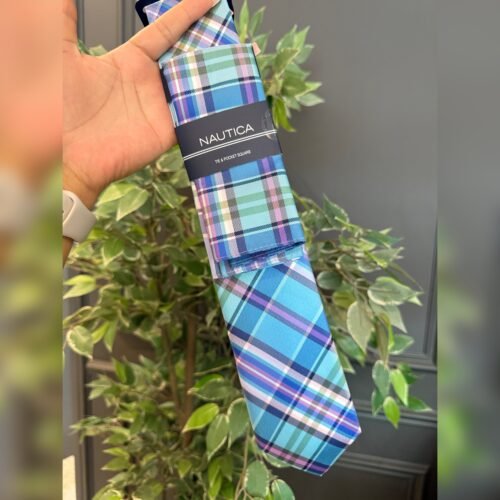 Set de Corbata y Pañuelo Nautica GC