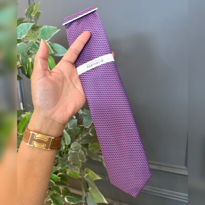 Corbata Perry Ellis purpura pr12